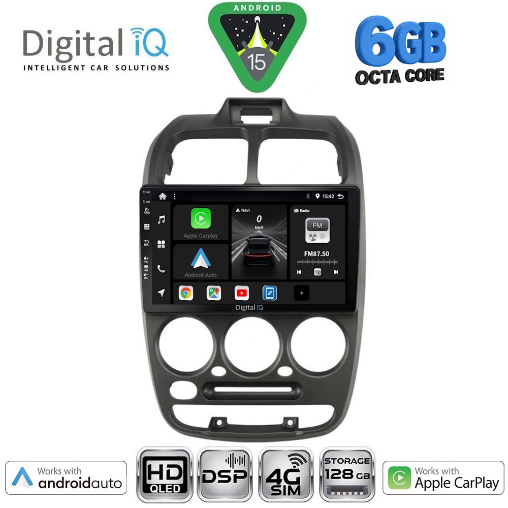 DIGITAL IQ BXF 17246_CPAA (9inc) MULTIMEDIA TABLET for HYUNDAI ACCENT mod. 1999-2004