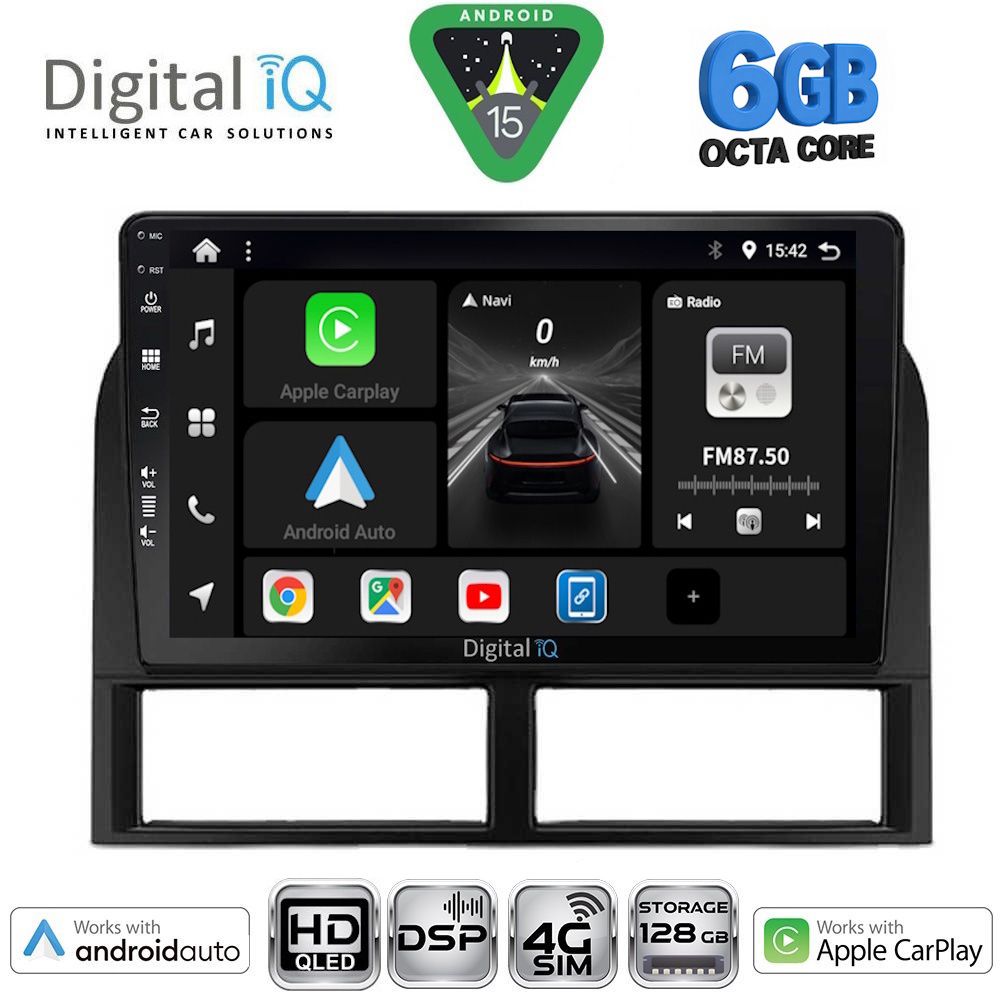 DIGITAL IQ BXF 17280_CPAA (9inc) MULTIMEDIA TABLET for JEEP GRAND CHEROKEE mod. 1999-2004