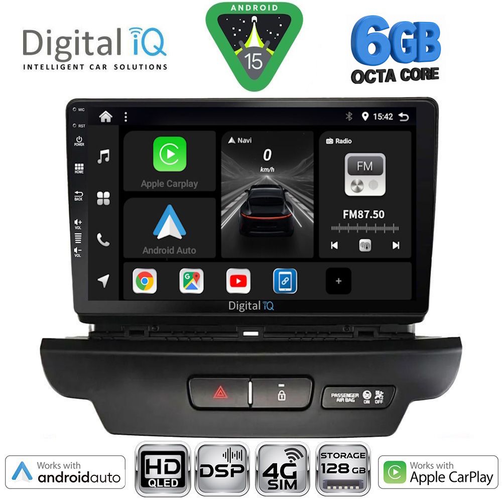 DIGITAL IQ BXF 17304_CPAA (9inc) MULTIMEDIA TABLET for KIA CEED - XCEED mod. 2018-2022