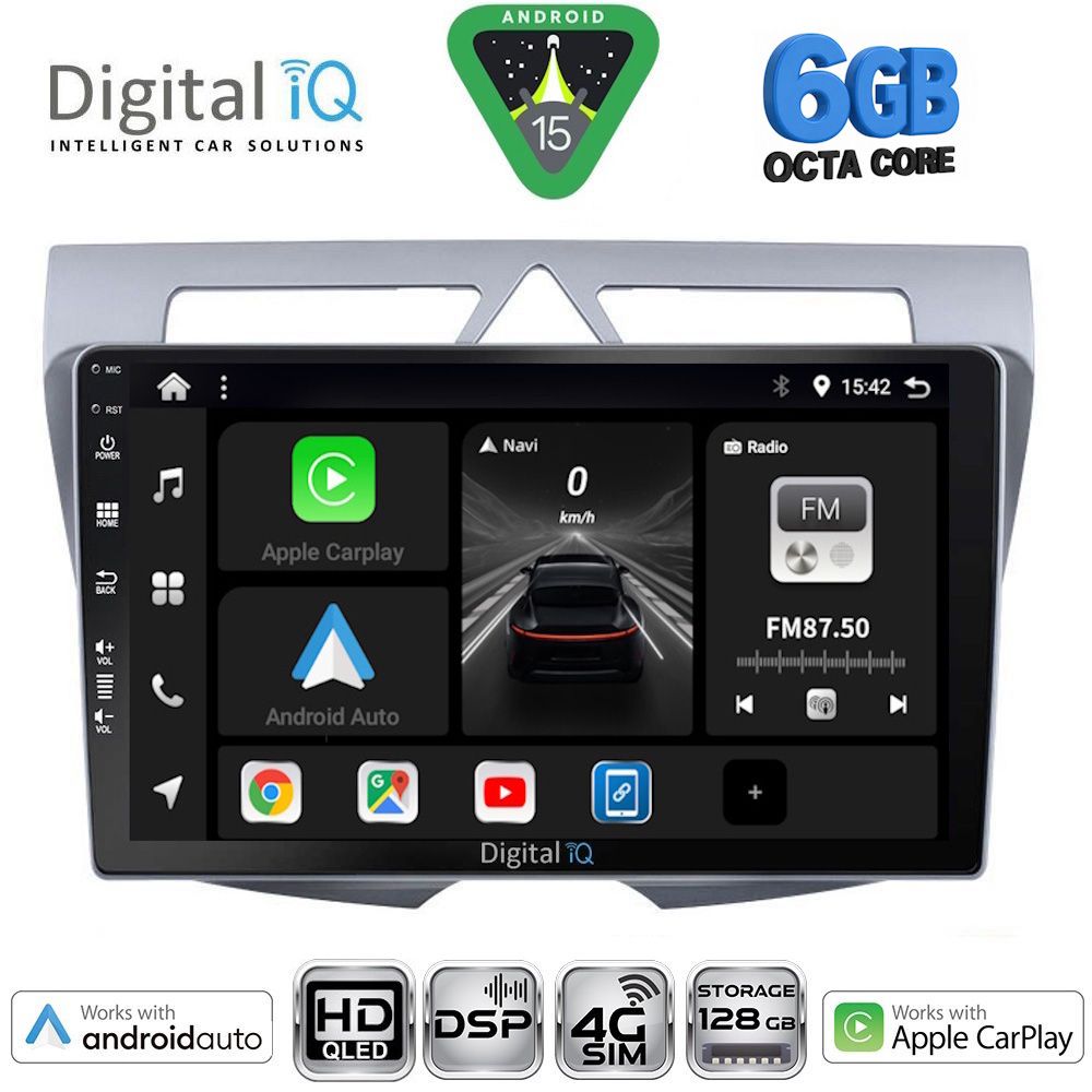 DIGITAL IQ BXF 17307_CPAA (9inc) MULTIMEDIA TABLET for KIA PICANTO mod. 2008-2011