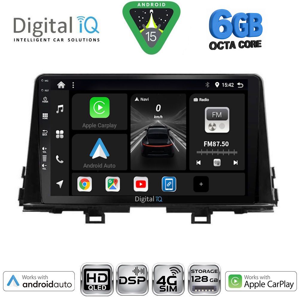 DIGITAL IQ BXF 17310_CPAA (9inc) MULTIMEDIA TABLET for KIA PICANTO mod. 2021-2026