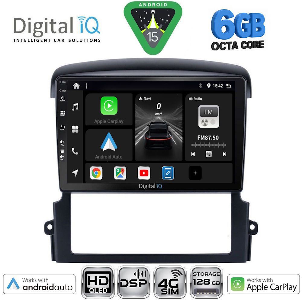 DIGITAL IQ BXF 17317_CPAA (9inc) MULTIMEDIA TABLET for KIA SORENTO mod. 2006-2009