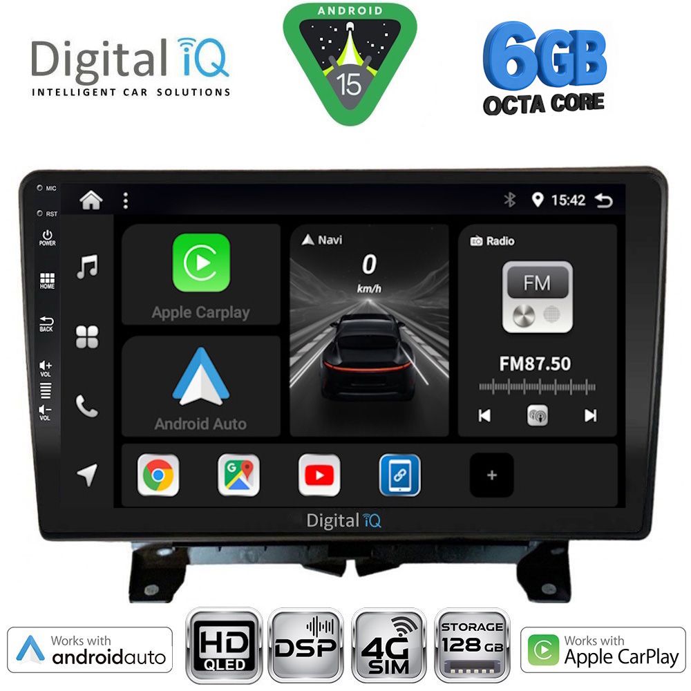 DIGITAL IQ BXF 17332_CPAA (9inc) MULTIMEDIA TABLET for LAND ROVER DISCOVERY 3 - RANGE ROVER SPORT mod. 2004-2009