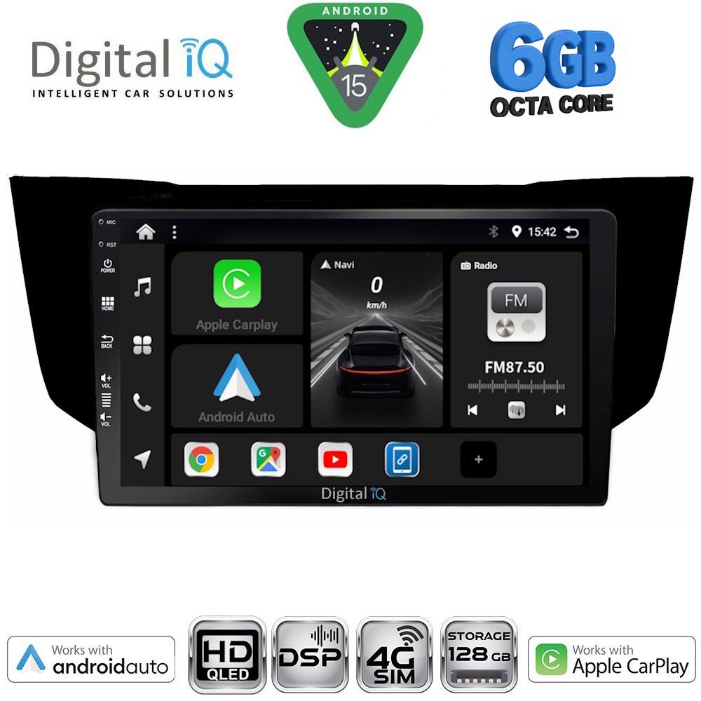 DIGITAL IQ BXF 17345BL_CPAA (9inc) MULTIMEDIA TABLET for LEXUS RX 300 – 400 mod. 2003-2008