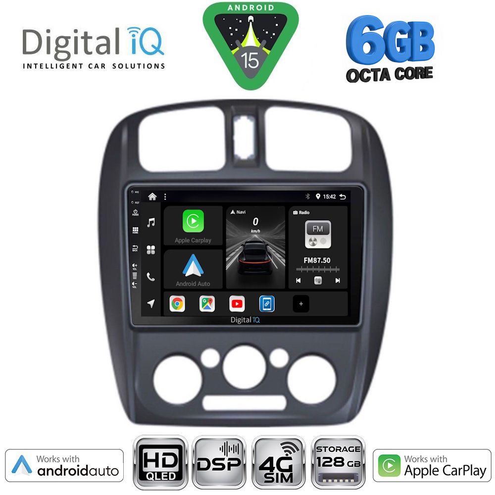 DIGITAL IQ BXF 17363_CPAA (9inc) MULTIMEDIA TABLET for MAZDA 323 mod. 1998-2004
