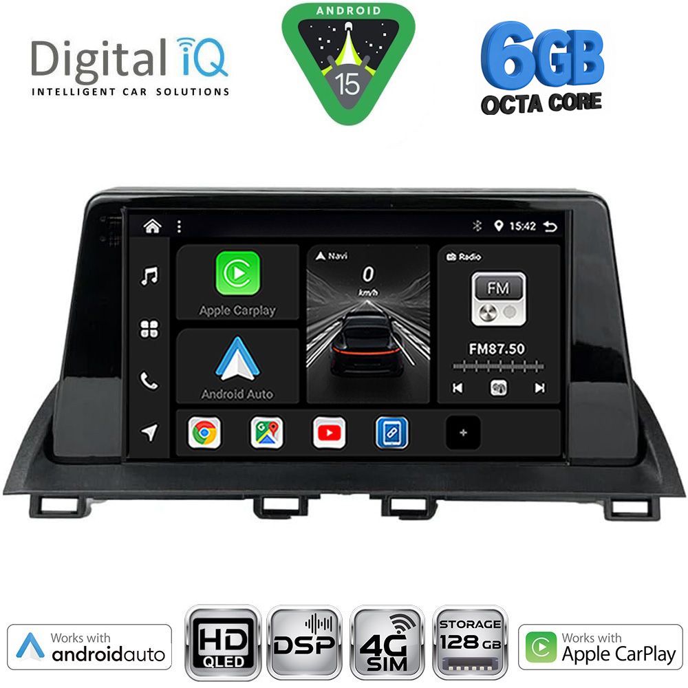 DIGITAL IQ BXF 17367_CPAA (9inc) MULTIMEDIA TABLET for MAZDA 3 mod. 2014-2019