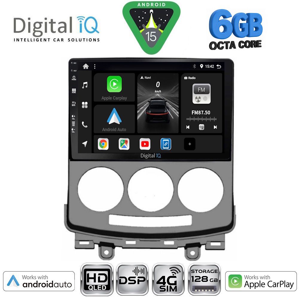 DIGITAL IQ BXF 17370_CPAA (9inc) MULTIMEDIA TABLET for MAZDA 5 mod. 2004-2010