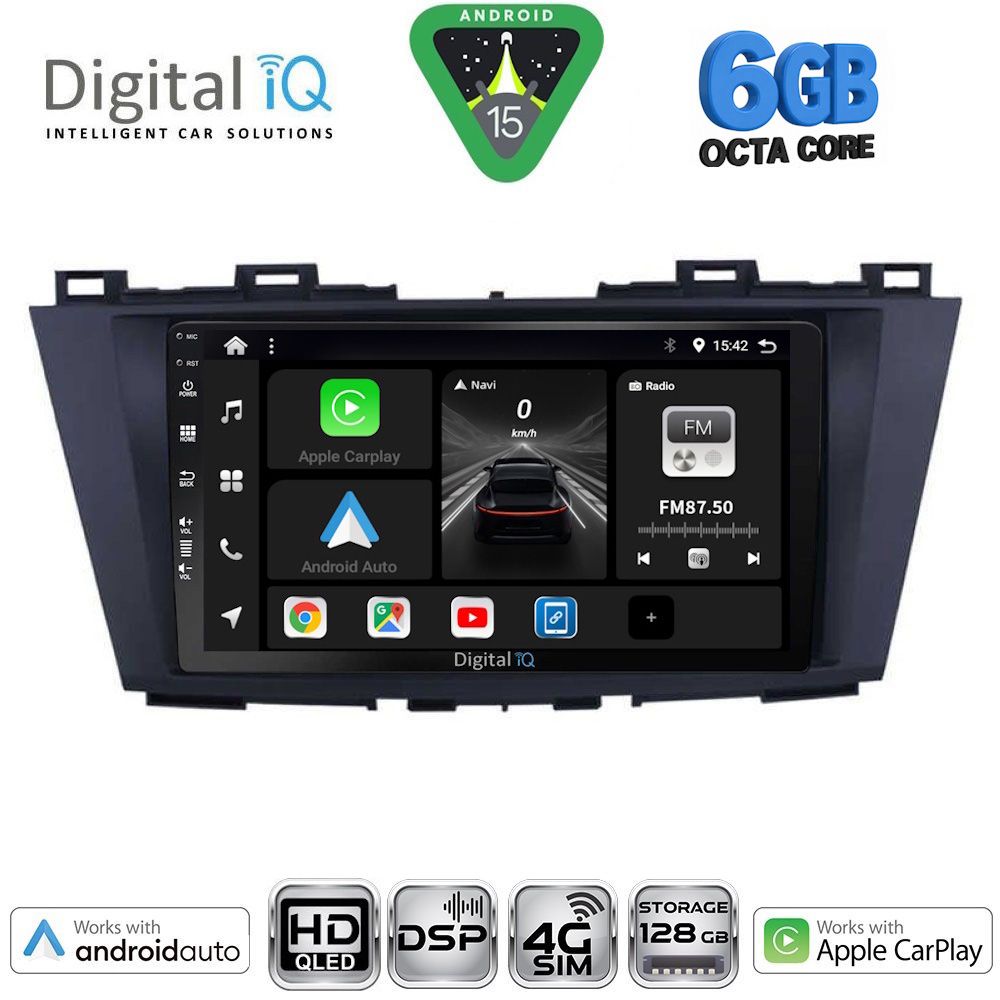 DIGITAL IQ BXF 17371_CPAA (9inc) MULTIMEDIA TABLET for MAZDA 5 mod. 2011-2020