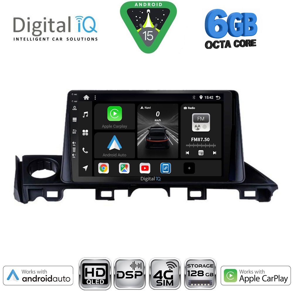 DIGITAL IQ BXF 17379_CPAA (9inc) MULTIMEDIA TABLET for MAZDA 6 mod. 2017-2020