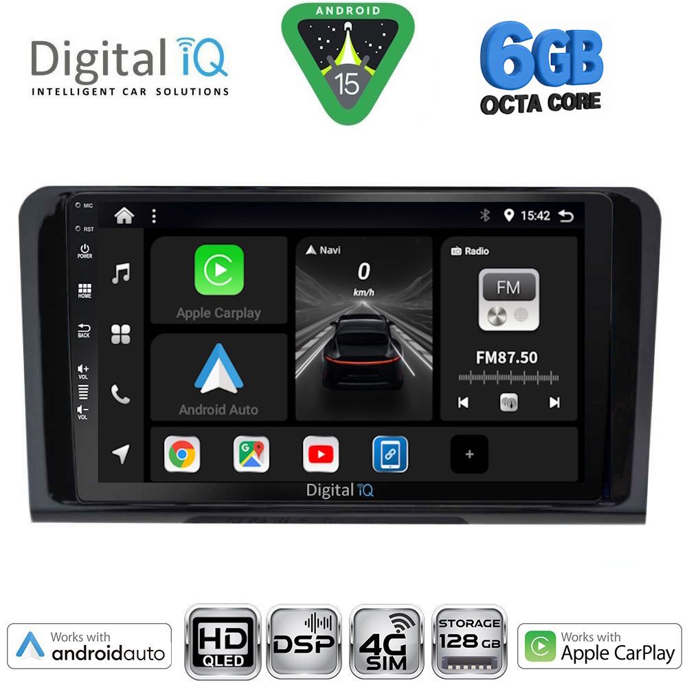 DIGITAL IQ BXF 17414_CPAA (9inc) MULTIMEDIA TABLET for MERCEDES ML (W164) – GL (X164) mod. 2005-2011