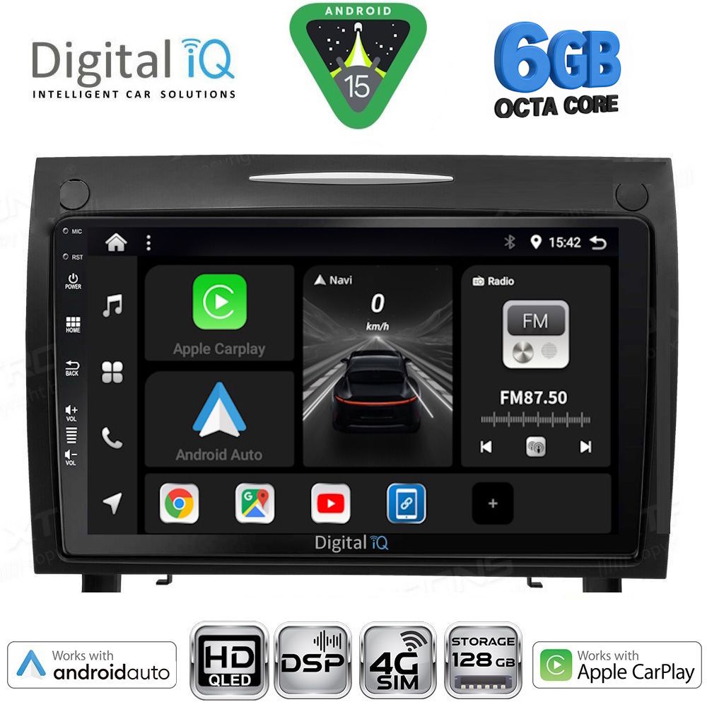 DIGITAL IQ BXF 17419_CPAA (9inc) MULTIMEDIA TABLET for MERCEDES SLK R171 mod. 2004-2010