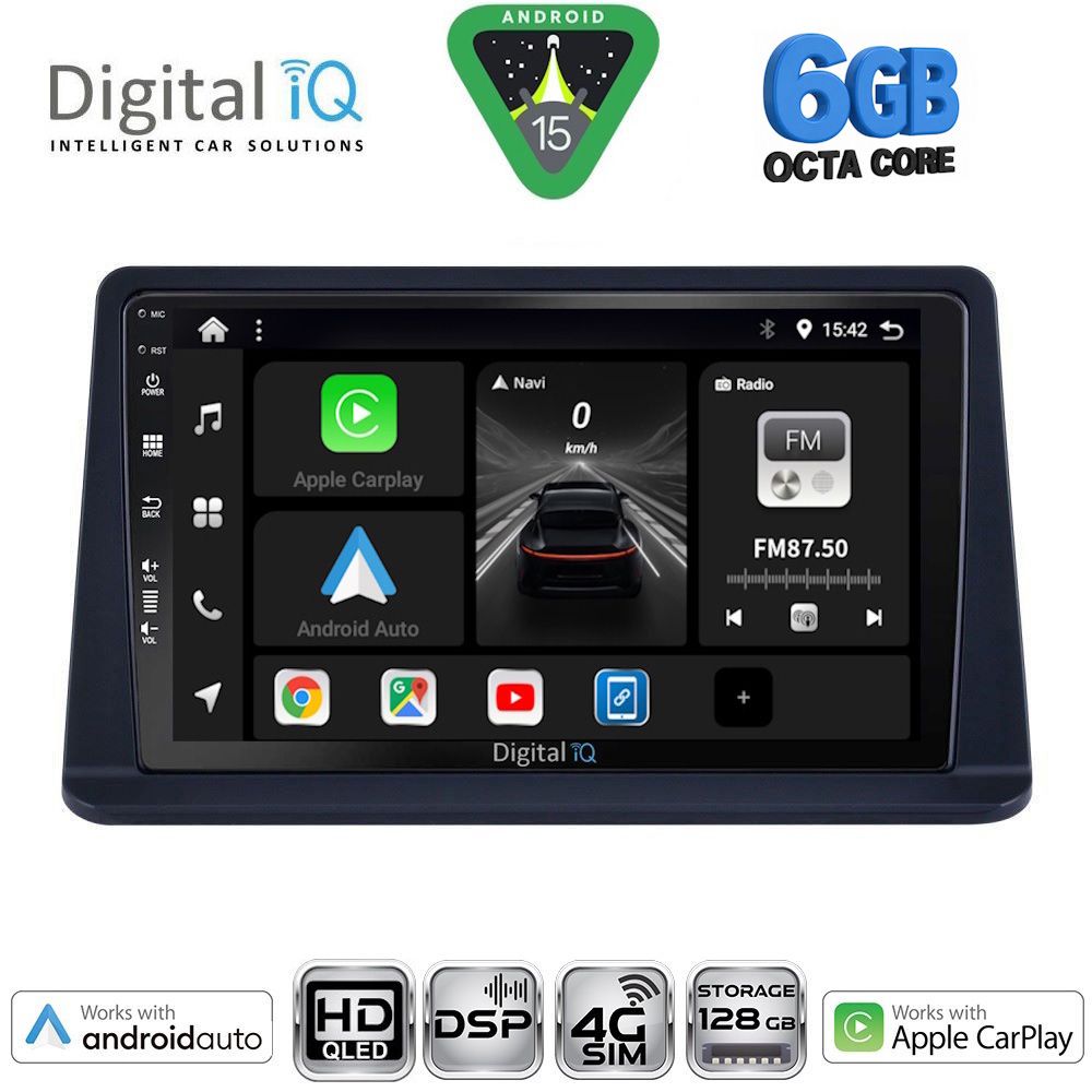 DIGITAL IQ BXF 17445_CPAA (9inc) MULTIMEDIA TABLET for MITSUBISHI PAJERO mod. 1999-2006