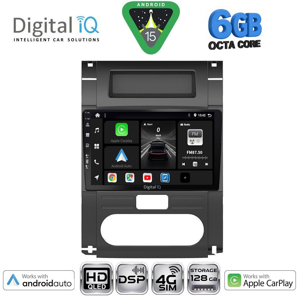 DIGITAL IQ BXF 17477_CPAA (10inc) MULTIMEDIA TABLET for NISSAN XTRAIL mod. 2007-2013