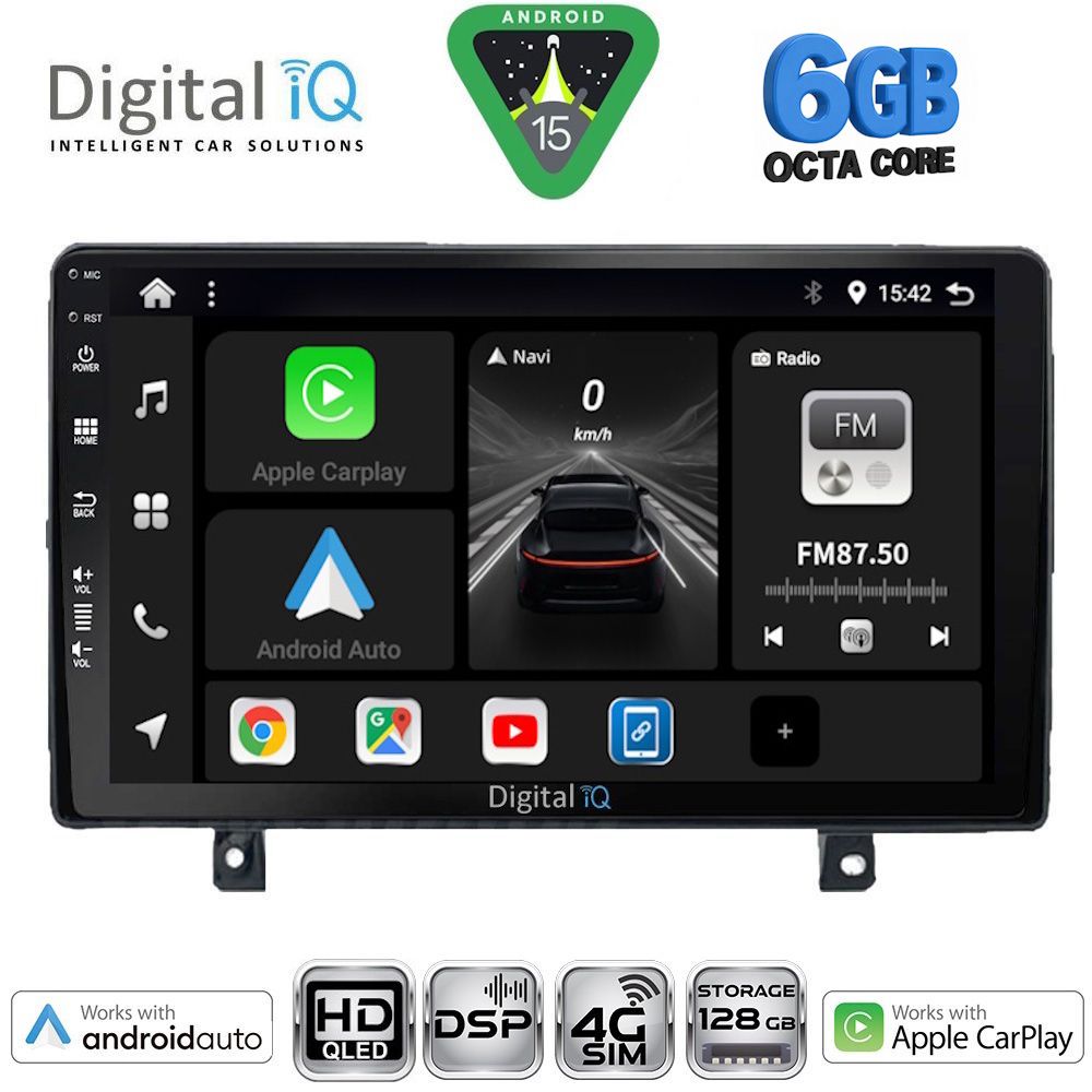 DIGITAL IQ BXF 17485_CPAA (9inc) MULTIMEDIA TABLET for OPEL ASTRA H mod. 2004-2010