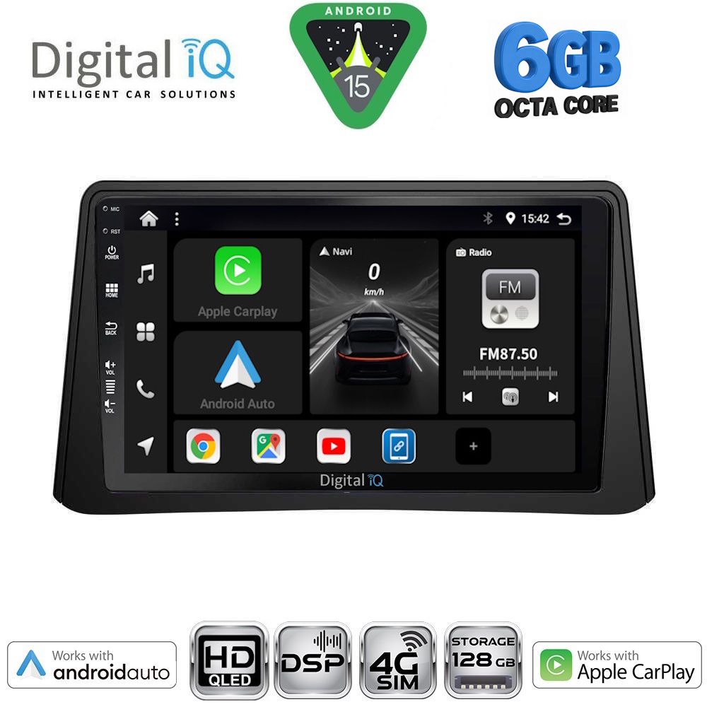 DIGITAL IQ BXF 17496_CPAA (9inc) MULTIMEDIA TABLET for OPEL MOKKA mod. 2012-2015