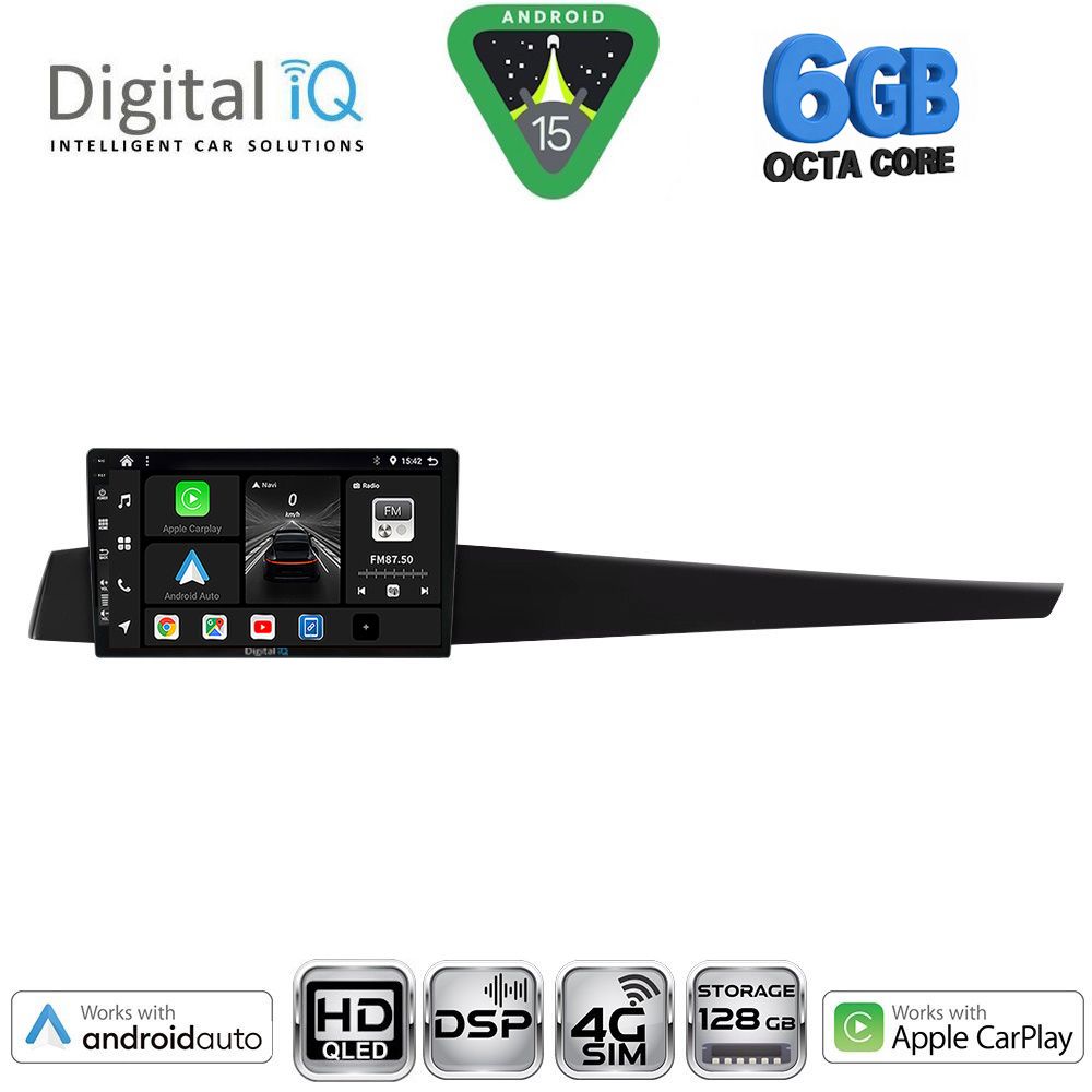 DIGITAL IQ BXF 17552_CPAA (10inc) MULTIMEDIA TABLET for RENAULT LAGUNA mod. 2007-2015