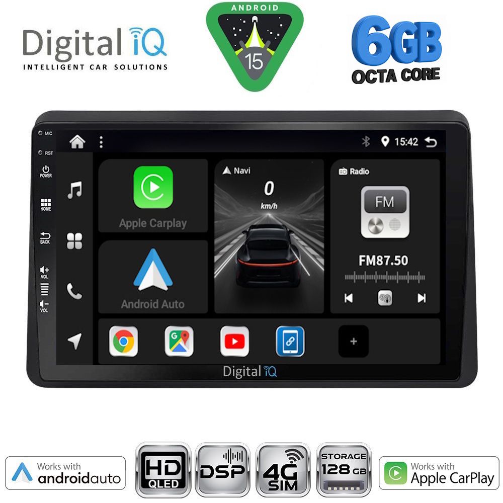 DIGITAL IQ BXF 17553_CPAA (10inc) MULTIMEDIA TABLET for NISSAN NV400 – OPEL MOVANO – RENAULT MASTER mod. 2020-2026