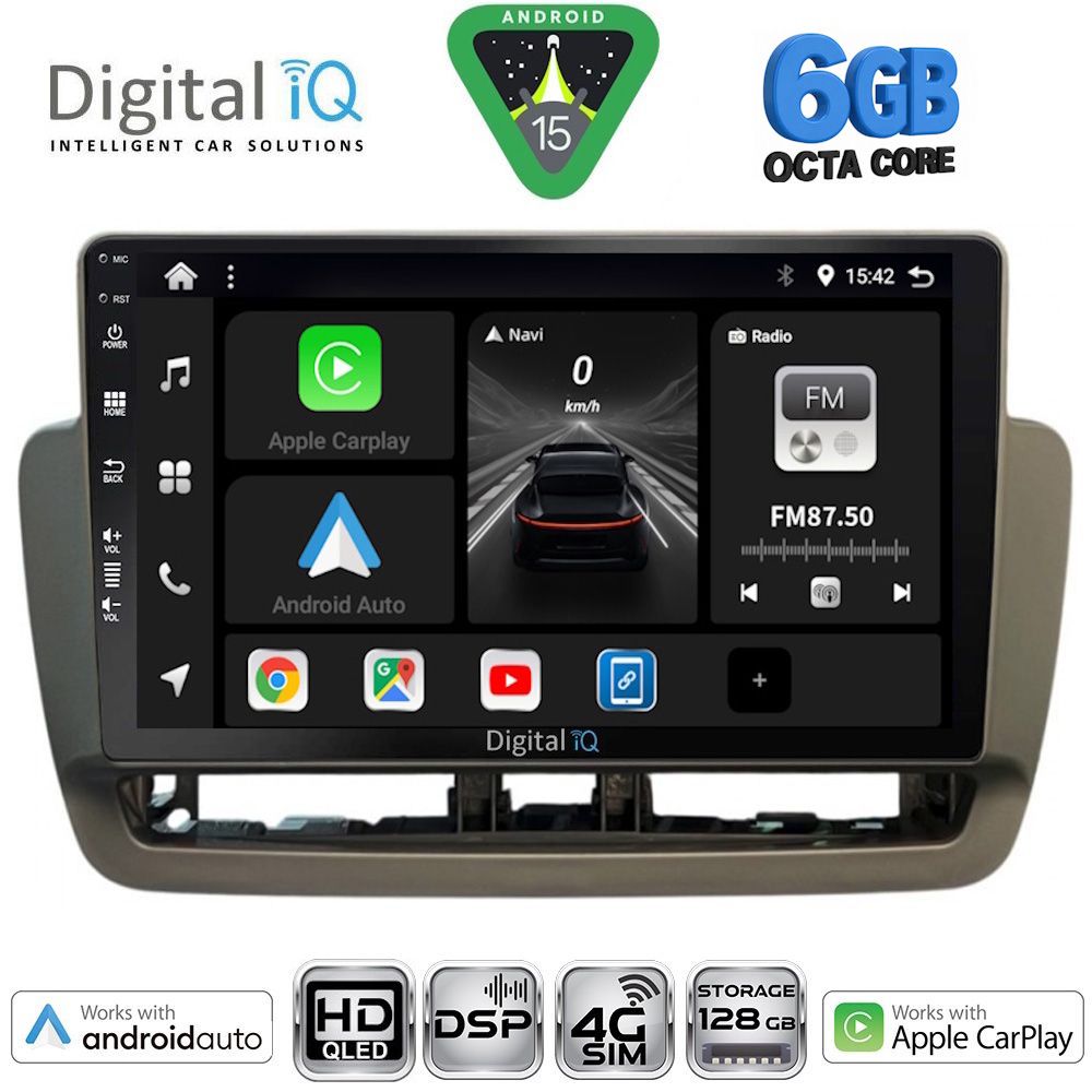 DIGITAL IQ BXF 17572_CPAA (9inc) MULTIMEDIA TABLET for SEAT IBIZA mod. 2012-2015