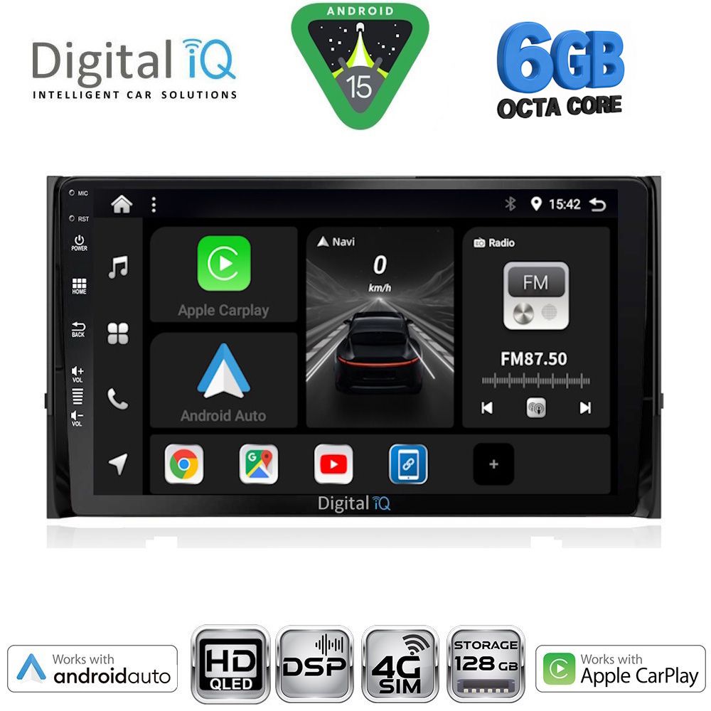 DIGITAL IQ BXF 17584_CPAA (10inc) MULTIMEDIA TABLET for SKODA KAROQ - KODIAQ mod. 2016-2024
