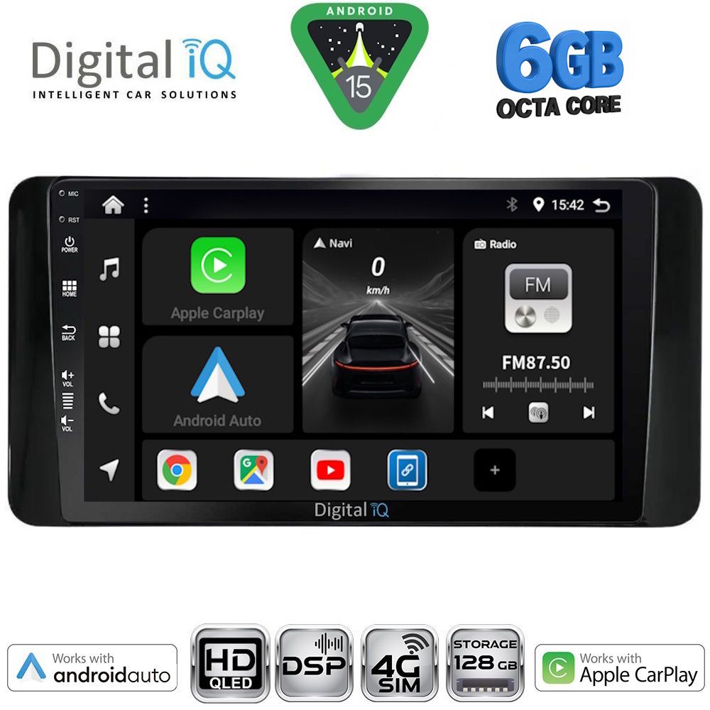 DIGITAL IQ BXF 17586_CPAA (10inc) MULTIMEDIA TABLET for SKODA KAMIQ mod. 2018-2026