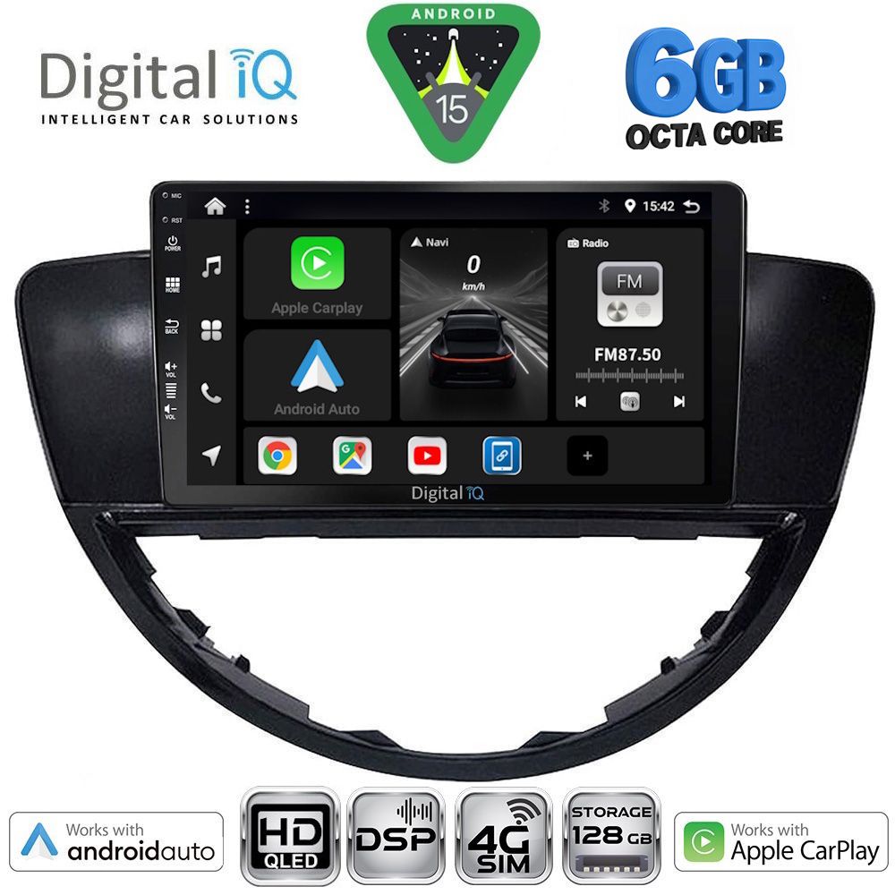 DIGITAL IQ BXF 17660_CPAA (9inc) MULTIMEDIA TABLET for SUBARU TRIBECA mod. 2007-2014