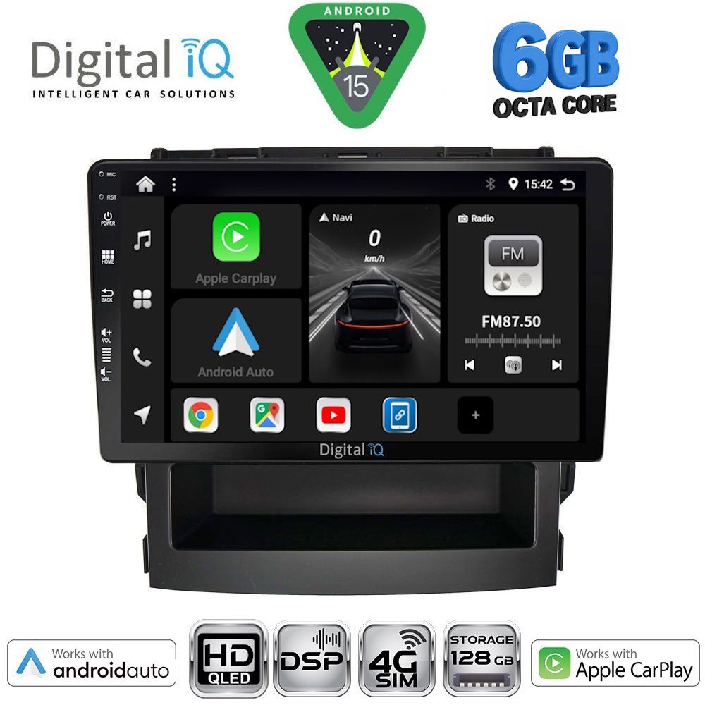 DIGITAL IQ BXF 17664_CPAA (9inc) MULTIMEDIA TABLET for SUBARU FORESTER - IMPREZA mod. 2019-2025