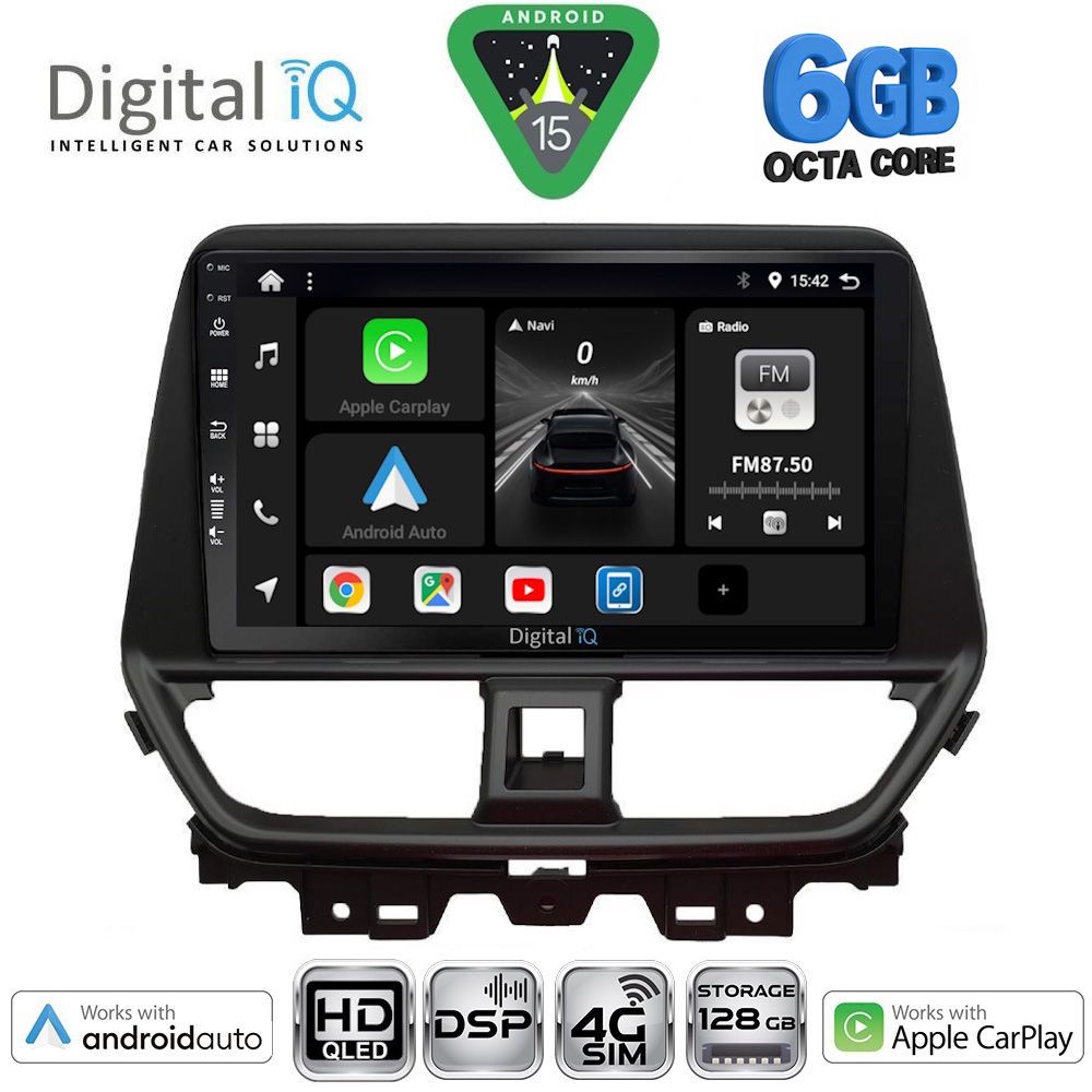 DIGITAL IQ BXF 17673_CPAA (9inc) MULTIMEDIA TABLET for SUZUKI BALENO mod. 2022-2026