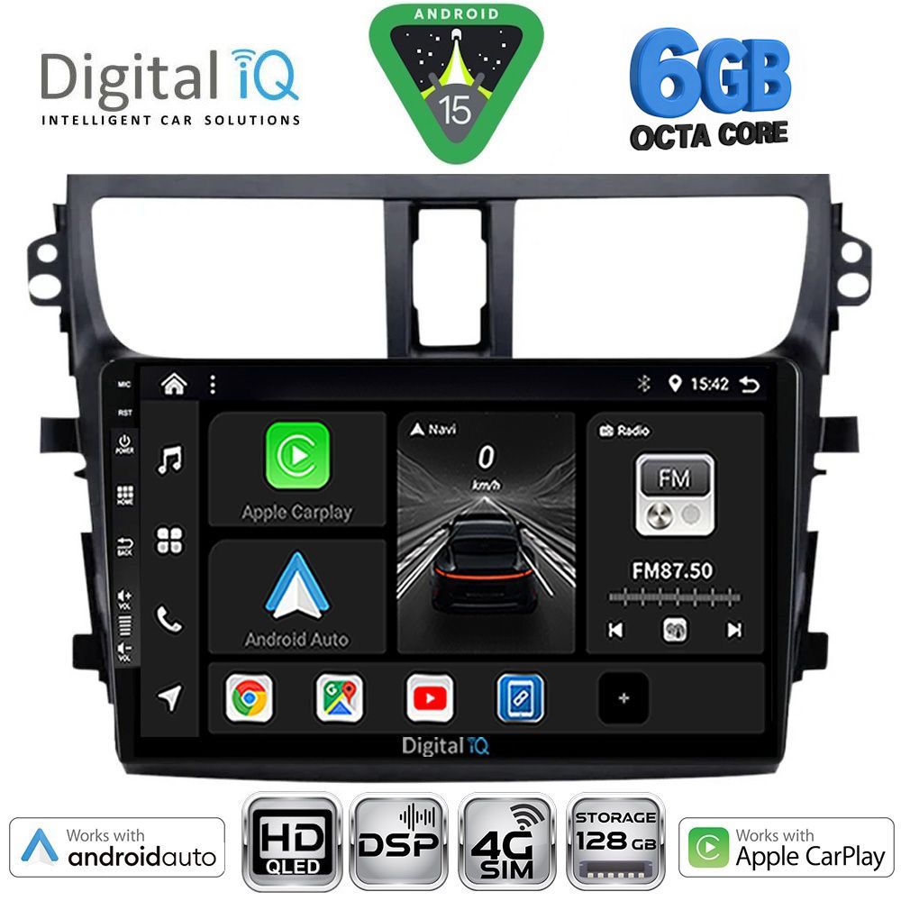 DIGITAL IQ BXF 17674_CPAA (9inc) MULTIMEDIA TABLET for SUZUKI CELERIO mod. 2015-2021