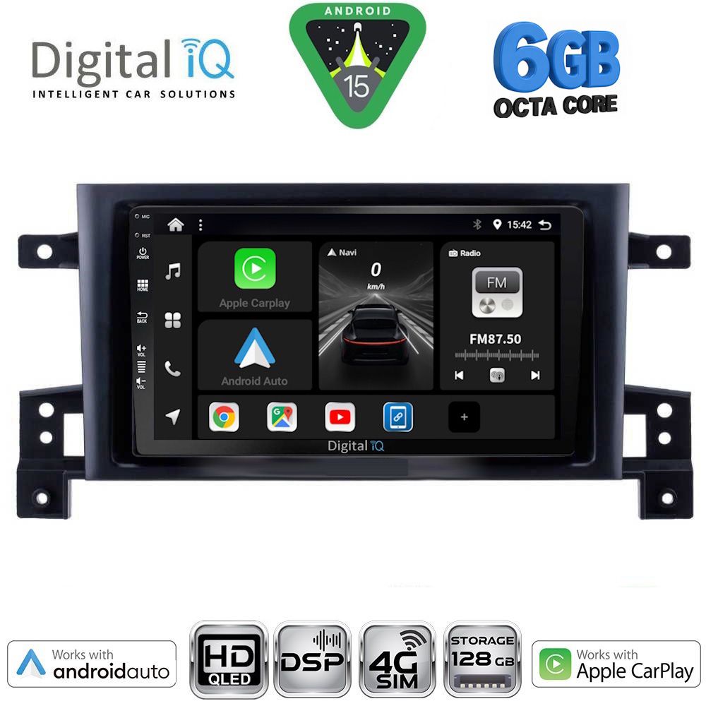 DIGITAL IQ BXF 17696_CPAA (9inc) MULTIMEDIA TABLET for SUZUKI GRAND VITARA mod. 2005-2015