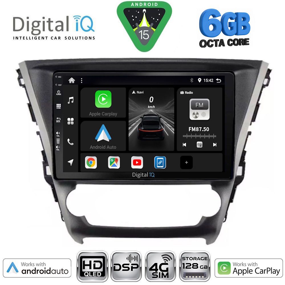 DIGITAL IQ BXF 17706_CPAA (10inc) MULTIMEDIA TABLET for TOYOTA AVENSIS mod. 2016-2019