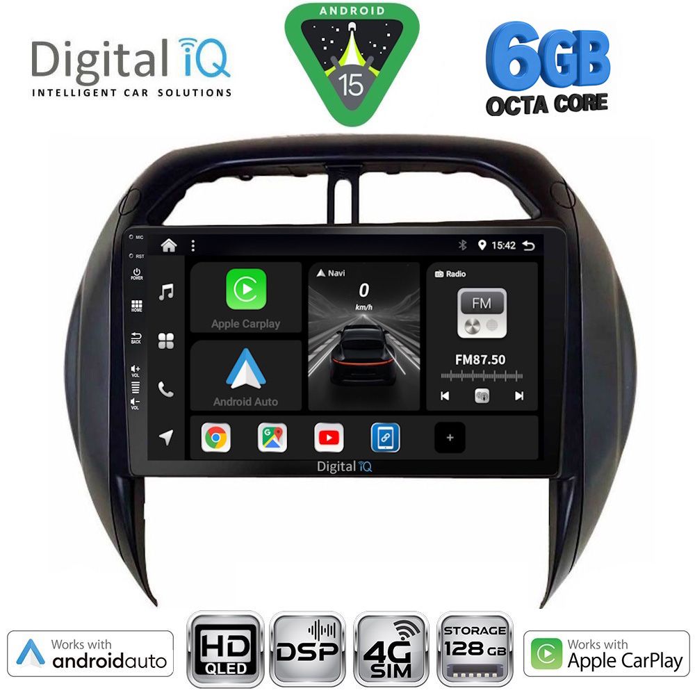 DIGITAL IQ BXF 17730_CPAA CLIMA (9inc) MULTIMEDIA TABLET for TOYOTA RAV 4 mod. 2000-2006