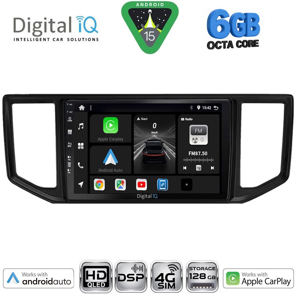 DIGITAL IQ BXF 17753_CPAA (10inc) MULTIMEDIA TABLET for VW CRAFTER mod. 2017-2026