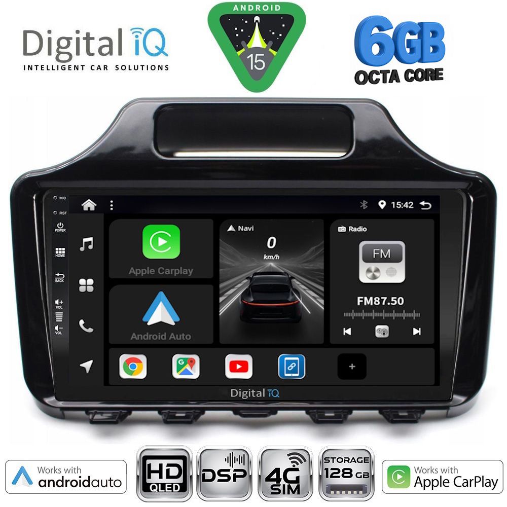 DIGITAL IQ BXF 17779_CPAA (9inc) MULTIMEDIA TABLET for TOYOTA IQ mod. 2008-2015 with ORG. NAVI