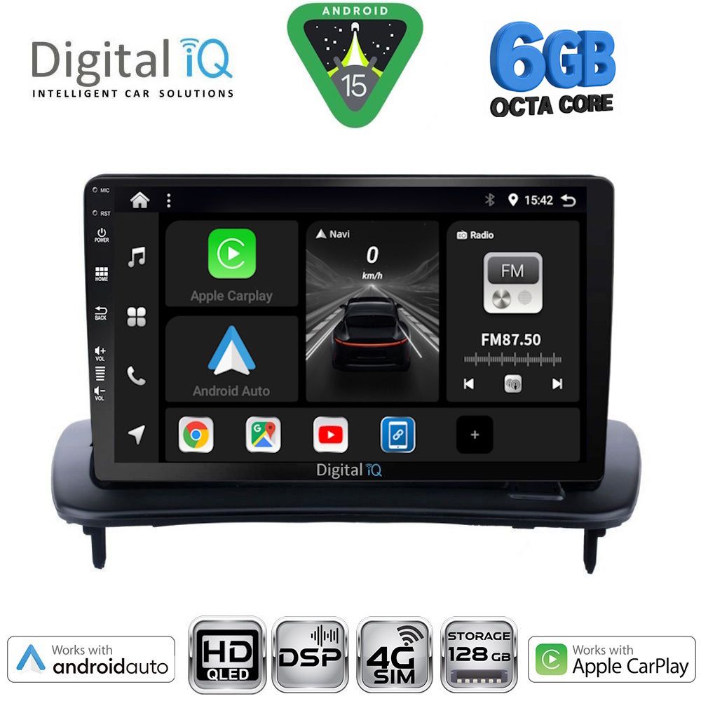 DIGITAL IQ BXF 17783_CPAA (9inc) MULTIMEDIA TABLET for VOLVO C30 - S40 mod. 2004-2013