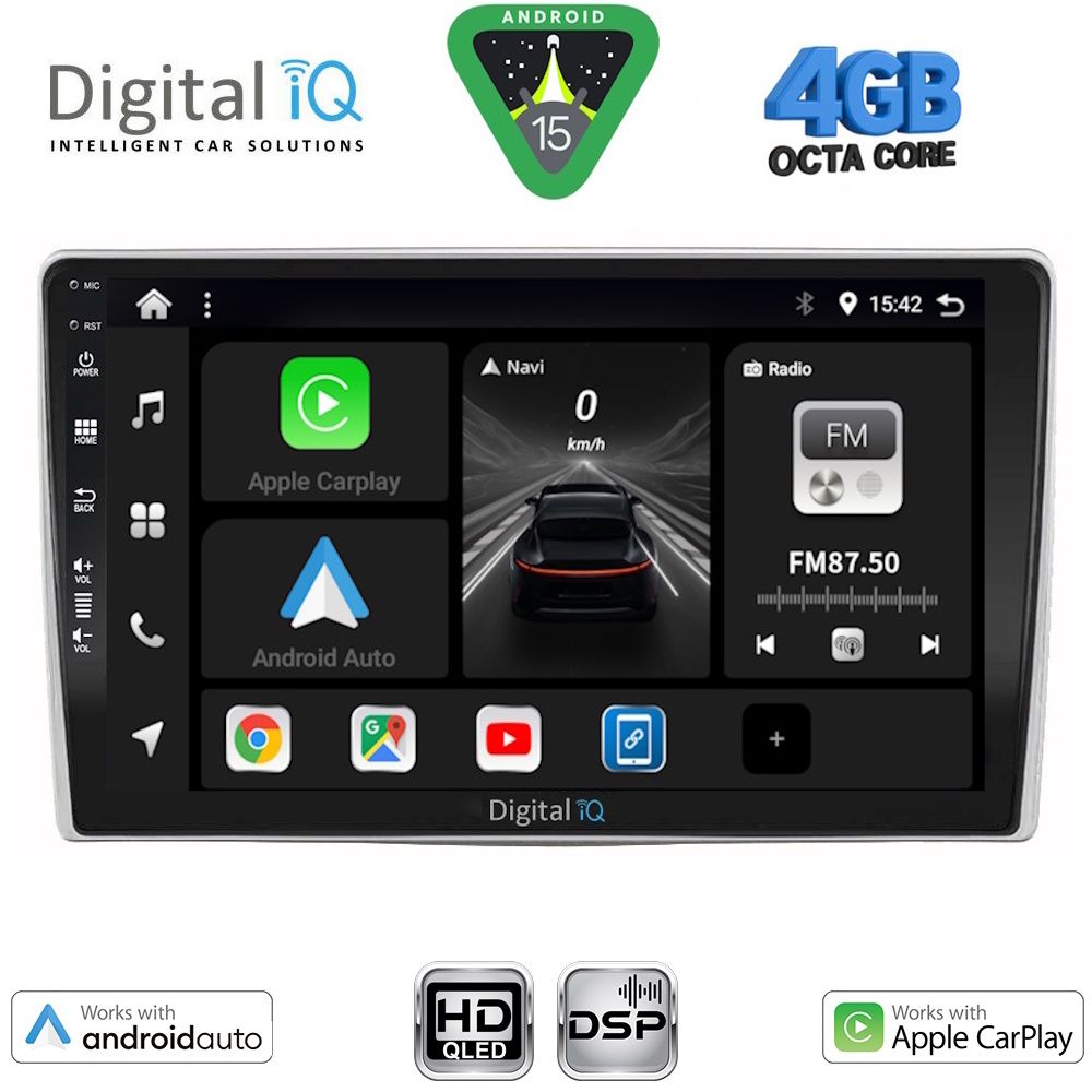 DIGITAL IQ BXF 16028_CPAA (9inc) MULTIMEDIA TABLET for ALFA ROMEO MITO mod. 2008-2018