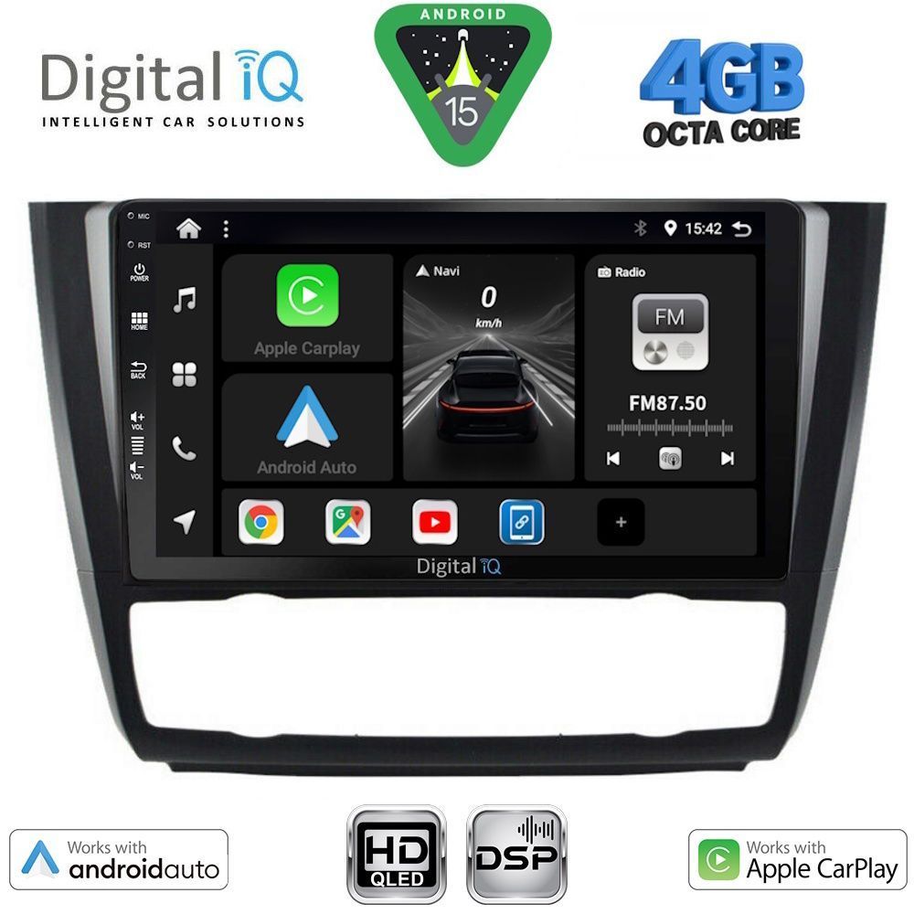 DIGITAL IQ BXF 16040_CPAA CLIMA (9inc) MULTIMEDIA TABLET for BMW S.1 (E81-82-87-88) mod. 2004-2013