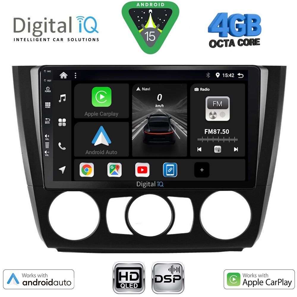 DIGITAL IQ BXF 16040_CPAA A/C (9inc) MULTIMEDIA TABLET for BMW S.1 (E81-82-87-88) mod. 2004-2013