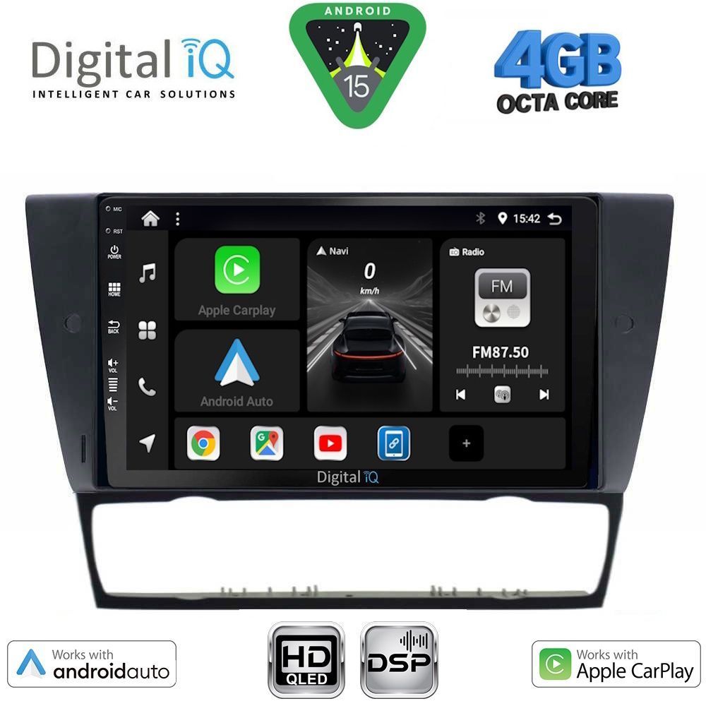 DIGITAL IQ BXF 16043_CPAA (9inc) MULTIMEDIA TABLET for BMW E90-E91-E92-E93 mod. 2005-2012