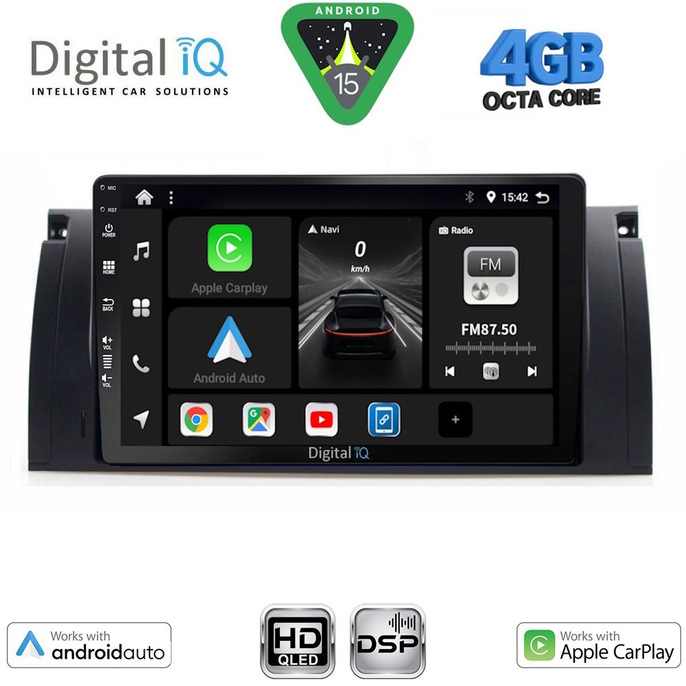 DIGITAL IQ BXF 16046_CPAA (8inc) MULTIMEDIA TABLET for BMW S.5 - X5 mod. 1997-2005