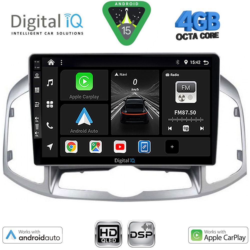 DIGITAL IQ BXF 17071_CPAA (10inc) MULTIMEDIA for CHEVROLET CAPTIVA mod. 2012-2018