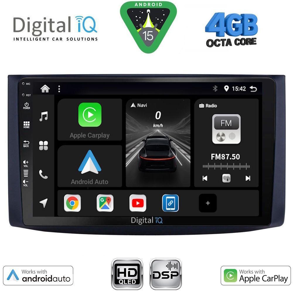 DIGITAL IQ BXF 16072_CPAA (9inc) MULTIMEDIA TABLET for CHEVROLET AVEO mod. 2006-2010