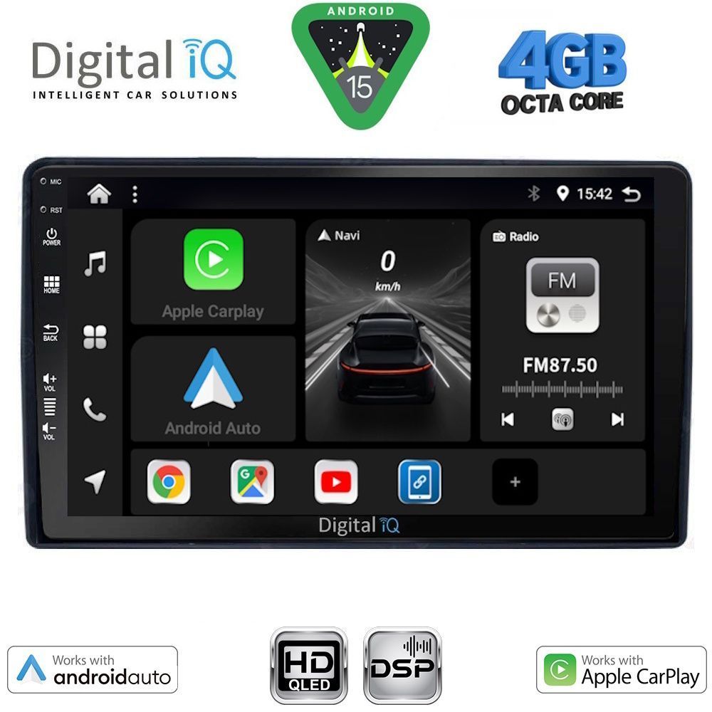 DIGITAL IQ BXF 16081_CPAA (9inc) MULTIMEDIA TABLET for CITROEN – PEUGEOT mod. 2008-2018