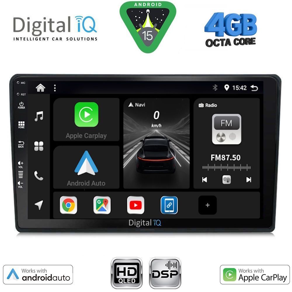 DIGITAL IQ BXF 17086_CPAA (10inc) MULTIMEDIA TABLET for CITROEN C4 - DS4 mod. 2018-2025