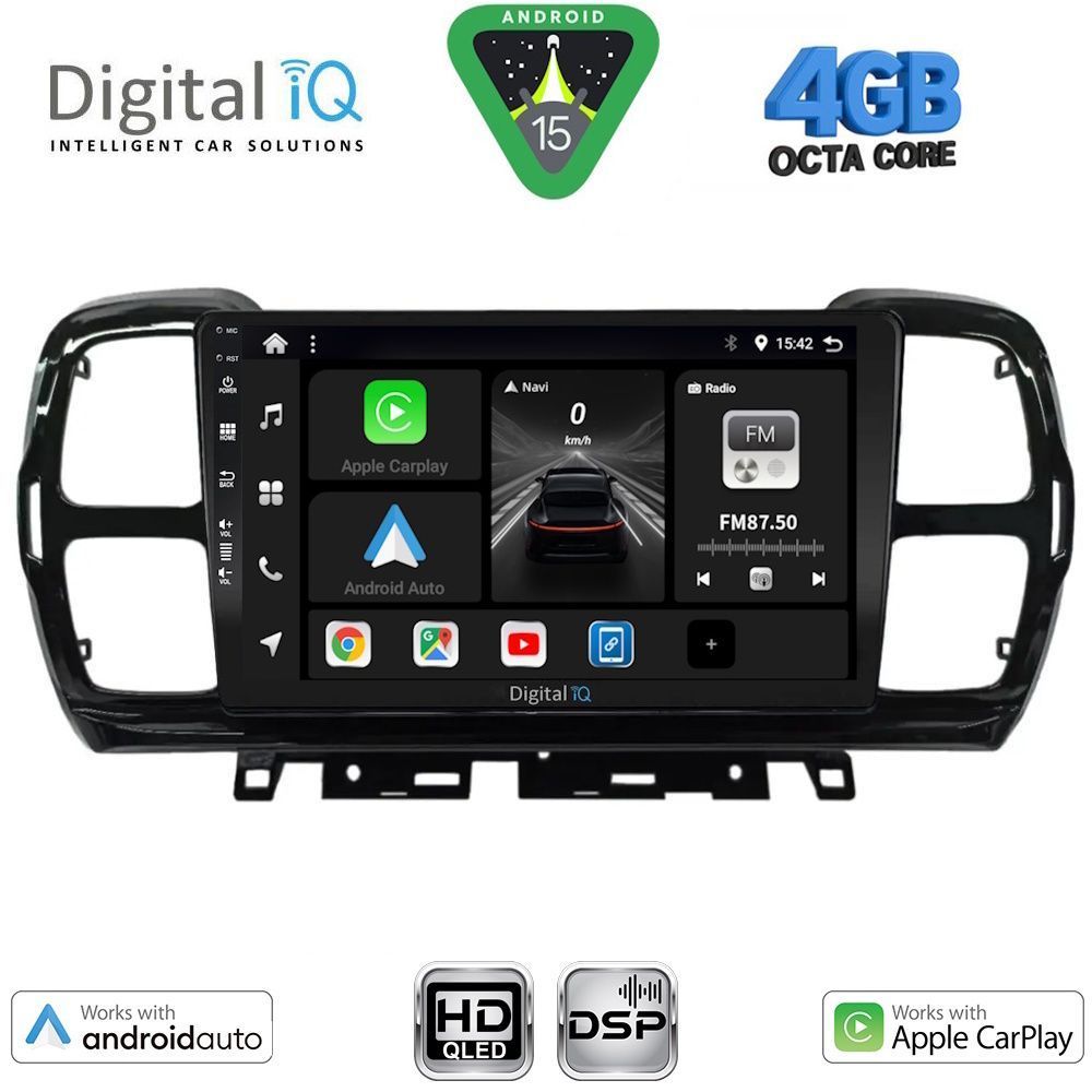 DIGITAL IQ BXF 16088_CPAA (9inc) MULTIMEDIA TABLET for CITROEN C5 AIRCROSS mod. 2017-2021