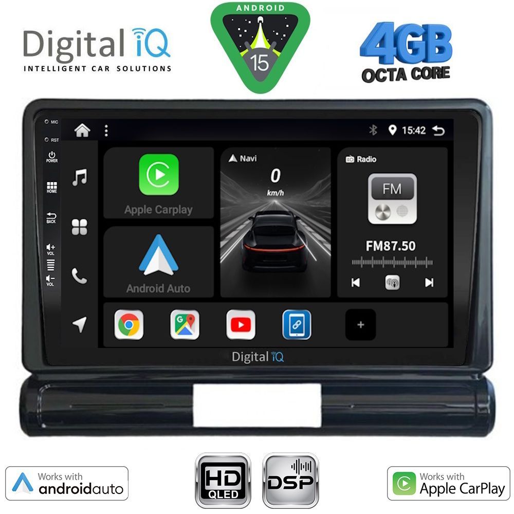 DIGITAL IQ BXF 16093L_CPAA (9inc) MULTIMEDIA TABLET for CITROEN C3 - DS3 mod. 2016-2024