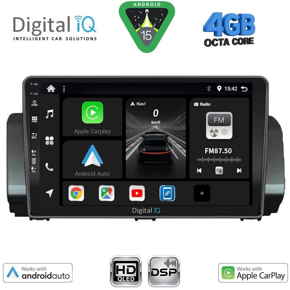 DIGITAL IQ BXF 16109_CPAA (9inc) MULTIMEDIA TABLET for DACIA LOGAN - SANDERO - JOGGER mod. 2020-2026