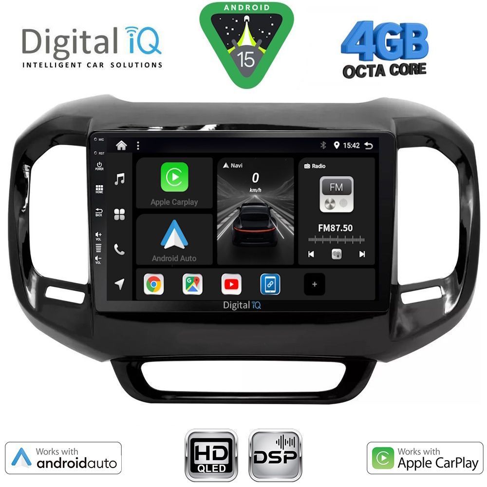 DIGITAL IQ BXF 16127_CPAA (9inc) MULTIMEDIA TABLET for FIAT TORO mod. 2017-2026