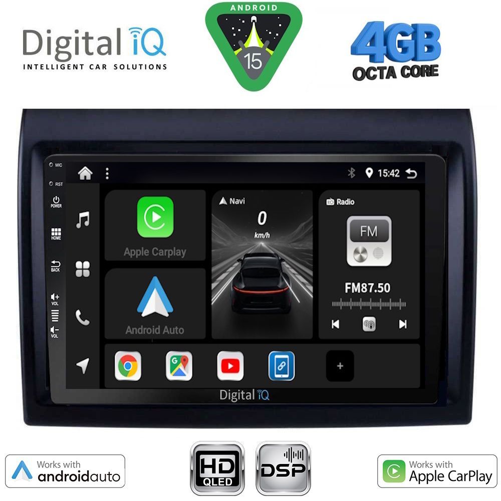 DIGITAL IQ BXF 16140_CPAA (9inc) MULTIMEDIA TABLET for FIAT DUCATO mod. 2006-2011