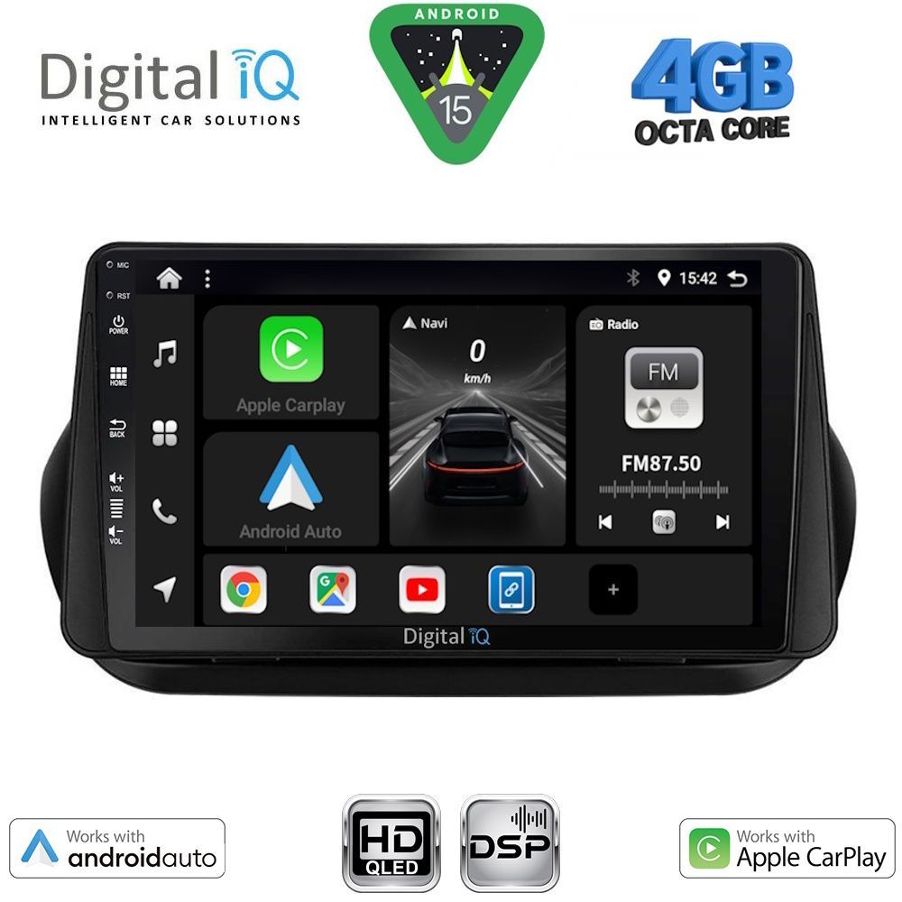 DIGITAL IQ BXF 16142_CPAA (9inc) MULTIMEDIA TABLET for CITROEN – FIAT – PEUGEOT mod. 2008-2018