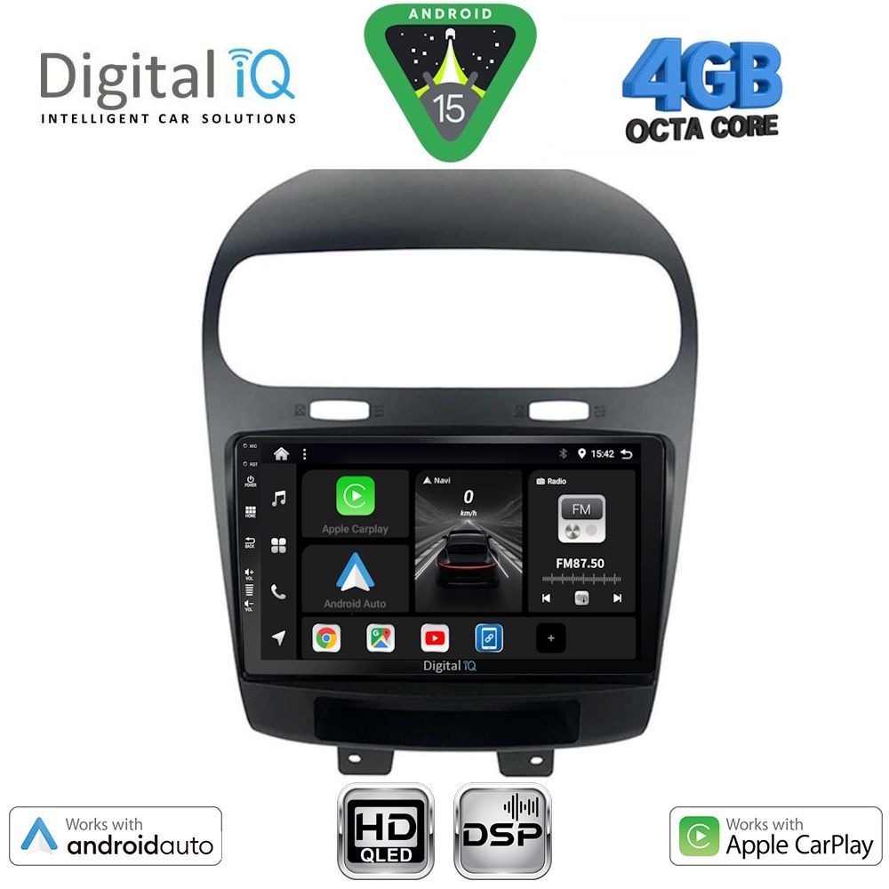 DIGITAL IQ BXF 16144_CPAA (9inc) MULTIMEDIA TABLET for FIAT FREEMONT mod. 2008-2020